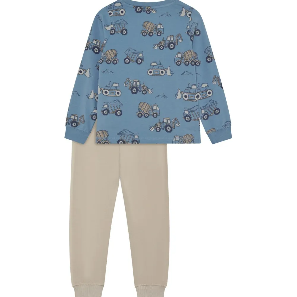 - Kid's Pyjamas L/S Set AOP 262 - Alltagsunterwäsche < Minymo