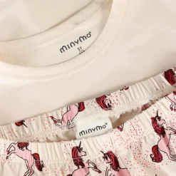 - Kid's Pyjamas L/S Set AOP 124271 - Alltagsunterwäsche < Minymo Discount
