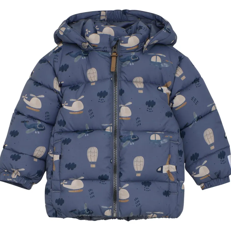 Minymo Winterjacken|Jacken-- Kid's Quilted Jacket AOP - Winterjacke
