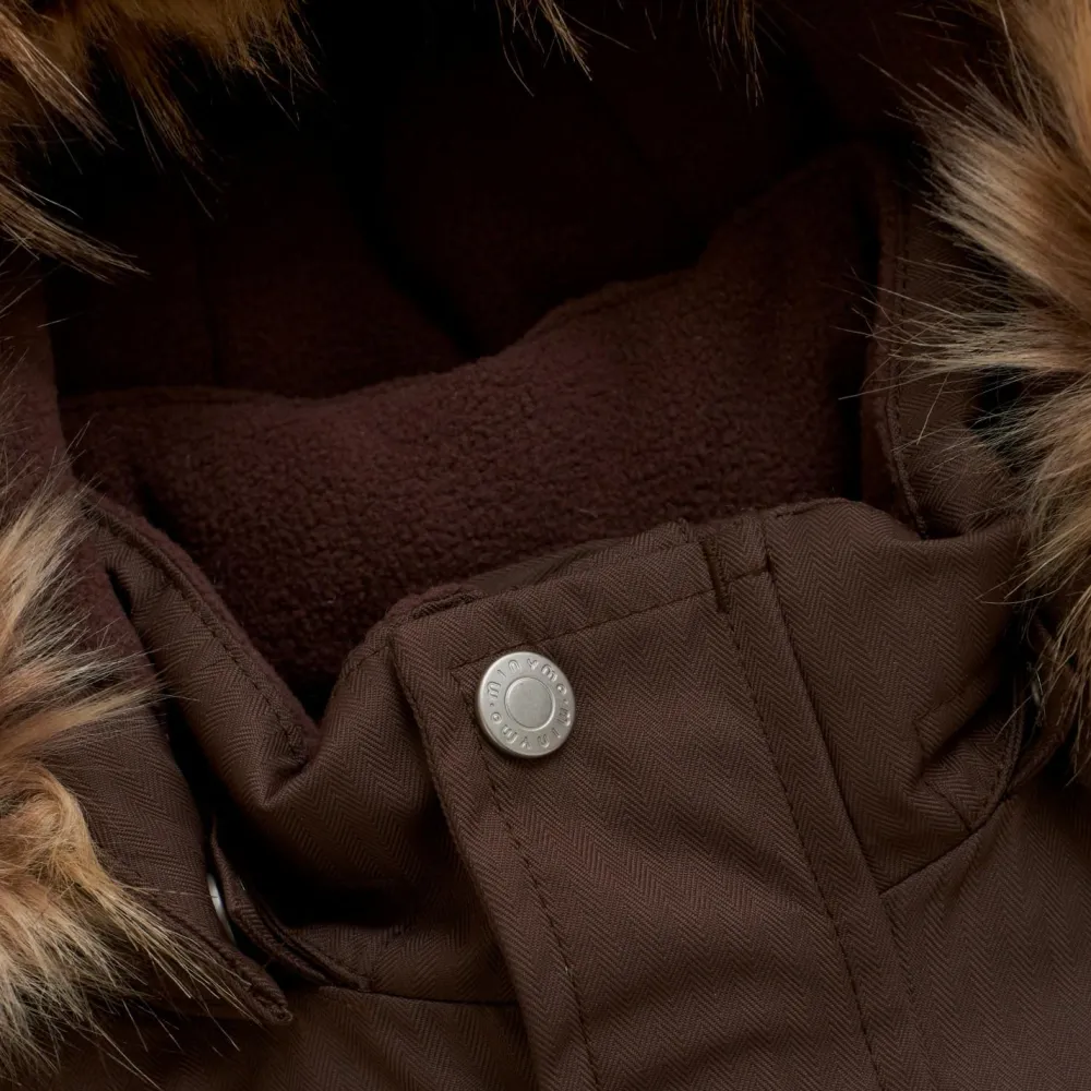 - Kid's Snow Jacket with Fur - Winterjacke < Minymo Best