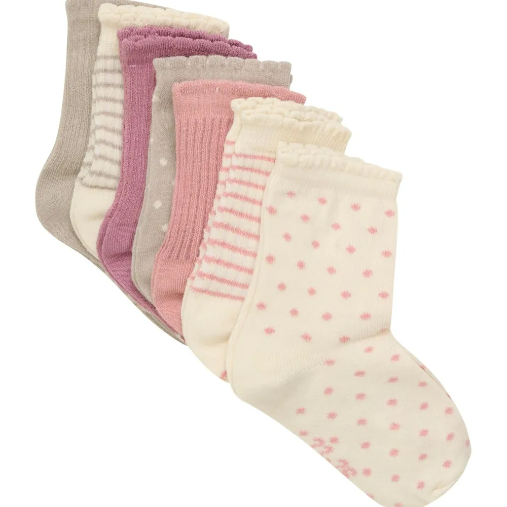 Minymo - Kid's Socks with Pattern 7-Pack - Multifunktionssocken