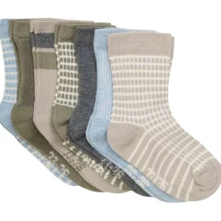 Minymo - Kid's Socks with Pattern 7-Pack - Multifunktionssocken