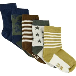 Minymo - Kid's Sock with Pattern 5-Pack - Multifunktionssocken