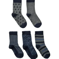 Minymo - Kid's Sock with Pattern 5-Pack - Multifunktionssocken