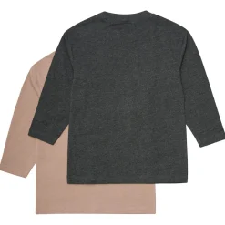 - Kid's T-Shirt L/S Loose Fit (2-Pack) - Longsleeve < Minymo Outlet