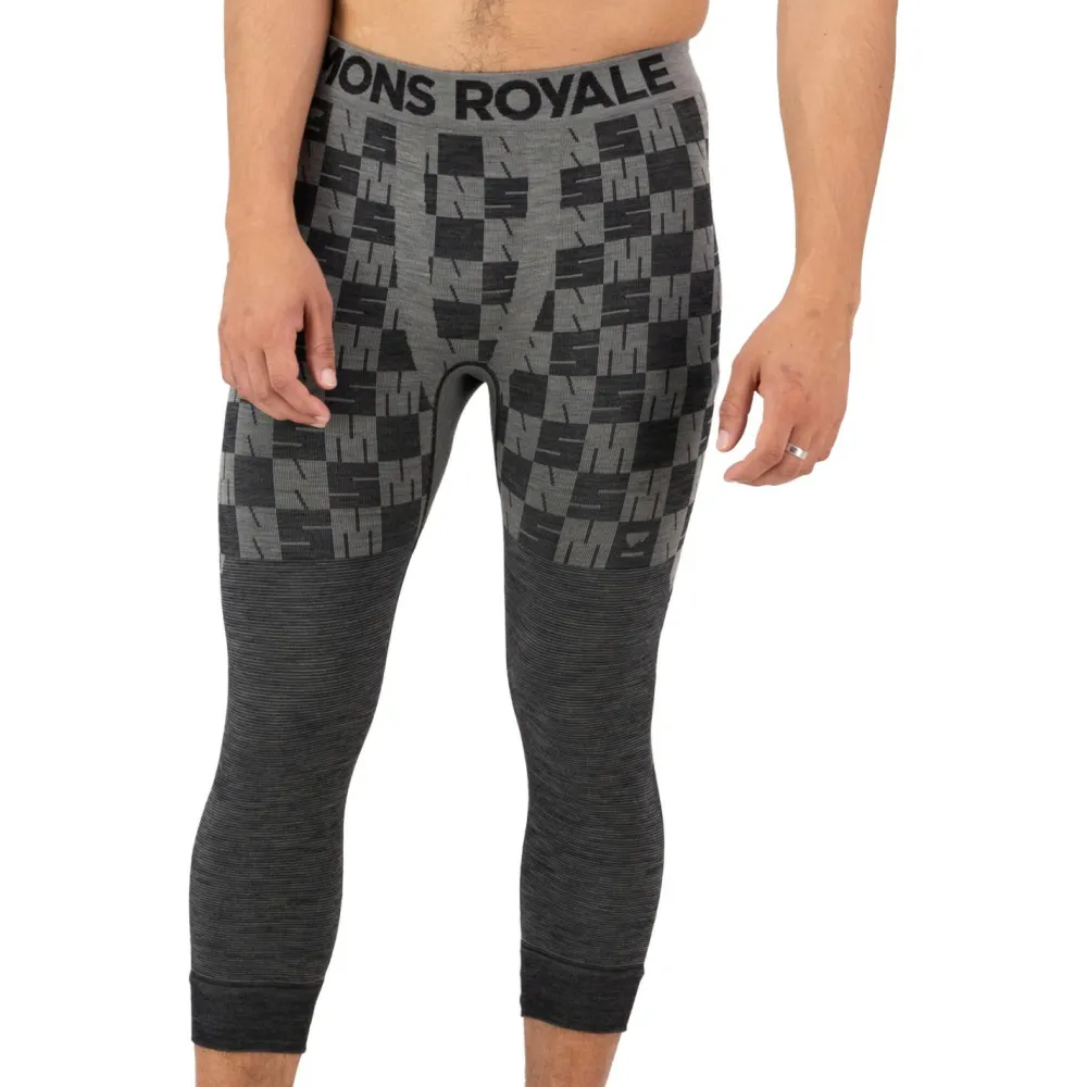 Mons Royale - Ascender Merino Seamless 3/4 Legging - Merinounterwäsche Sale
