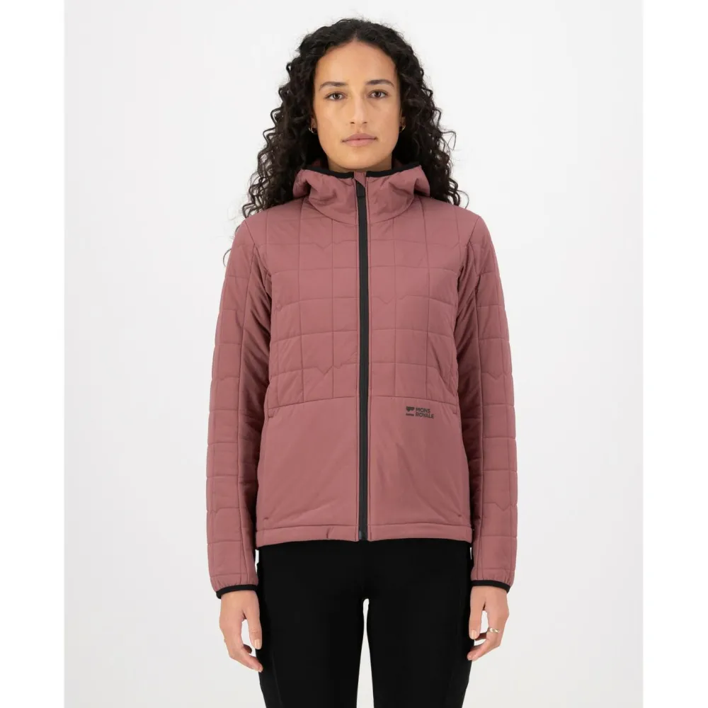 - Woen' Canyon erino Inuated Hooded Jacket - erinojacke < Mons Royale New