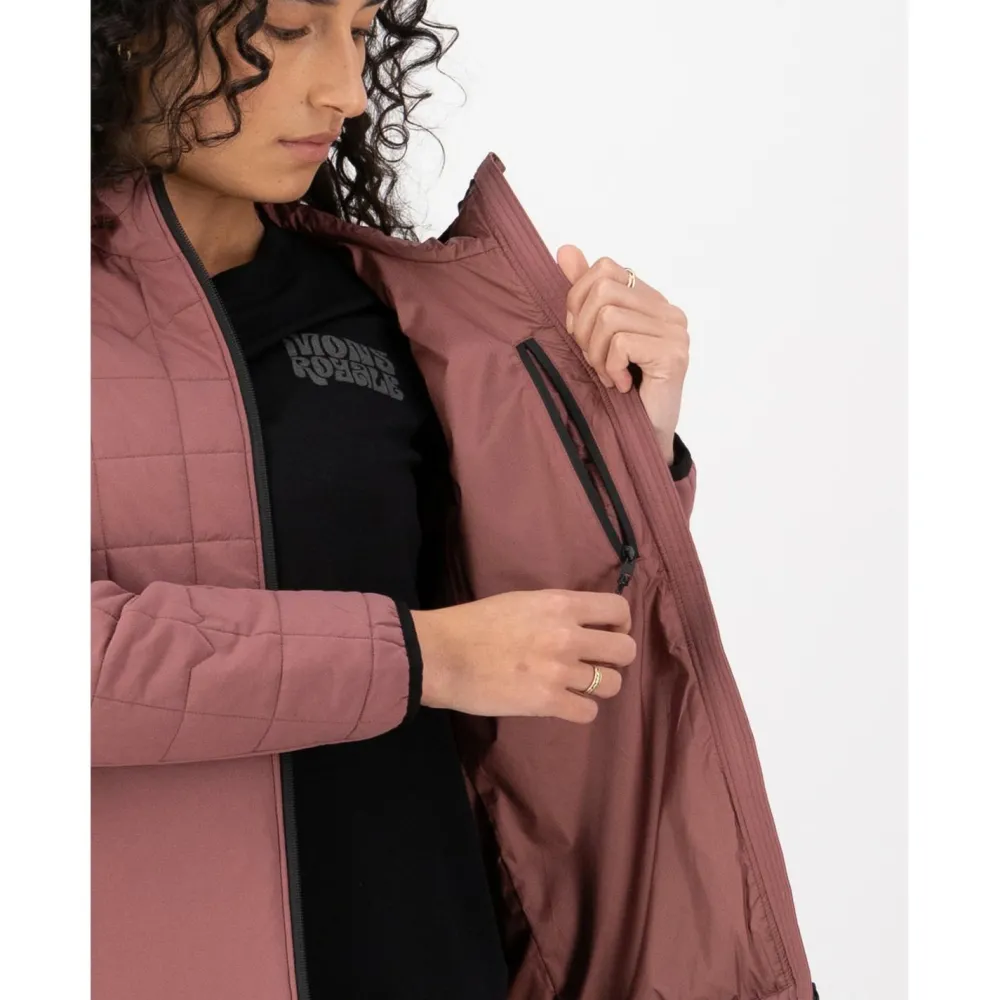- Woen' Canyon erino Inuated Hooded Jacket - erinojacke < Mons Royale New