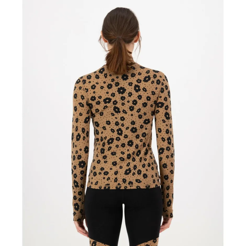 Mons Royale Trekkingbekleidung|Skibekleidung-- Women's Cascade Merino Base Layer Mock Neck L/S - Merinounterwäsche