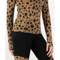 Mons Royale Trekkingbekleidung|Skibekleidung-- Women's Cascade Merino Base Layer Mock Neck L/S - Merinounterwäsche
