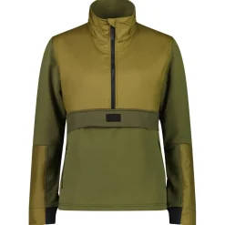 Mons Royale - Women's Decade Mid Pullover - Fleecepullover Forest Floor Clearance