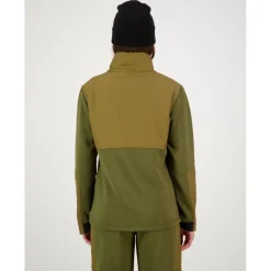Mons Royale - Women's Decade Mid Pullover - Fleecepullover Forest Floor Clearance
