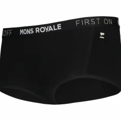 Mons Royale - Women's Sylvia Boyleg - Merinounterwäsche Black Online
