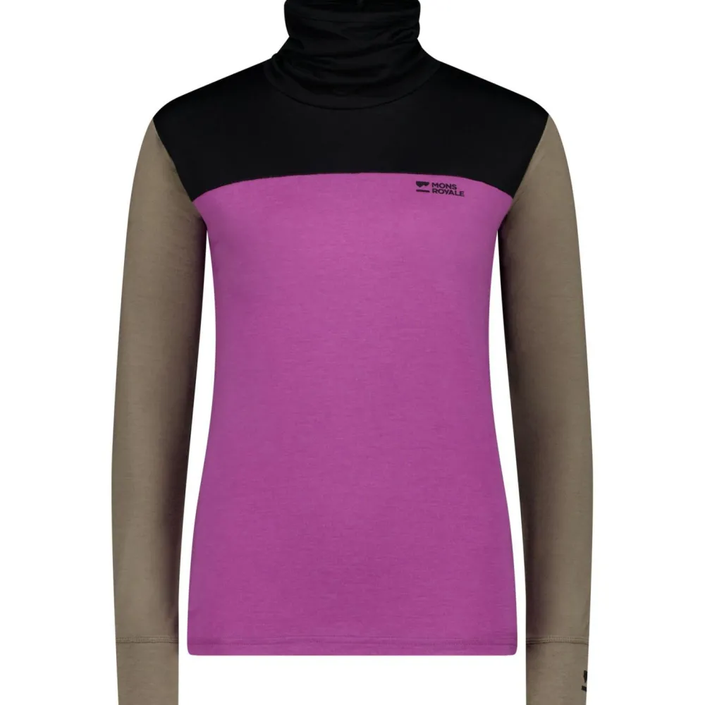 - Woen' Yotei erino High Neck / - erinounterwäche < Mons Royale Sale