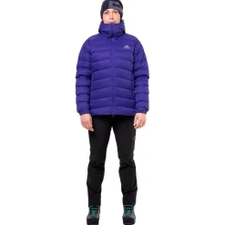 Mountain Equipment Hochtourenbekleidung|Wanderbekleidung-- Women's Senja Jacket - Daunenjacke Clematis