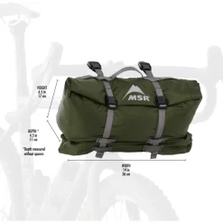 MSR Trekkingzelte|Trekkingausrüstung-- Hubba Hubba Bikepack 1 - 1-Personen Zelt Green