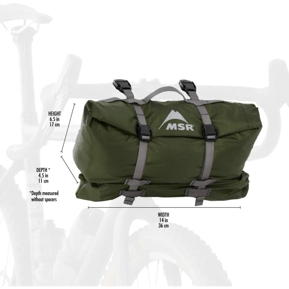 MSR Trekkingzelte|Trekkingausrüstung-- Hubba Hubba Bikepack 1 - 1-Personen Zelt Green