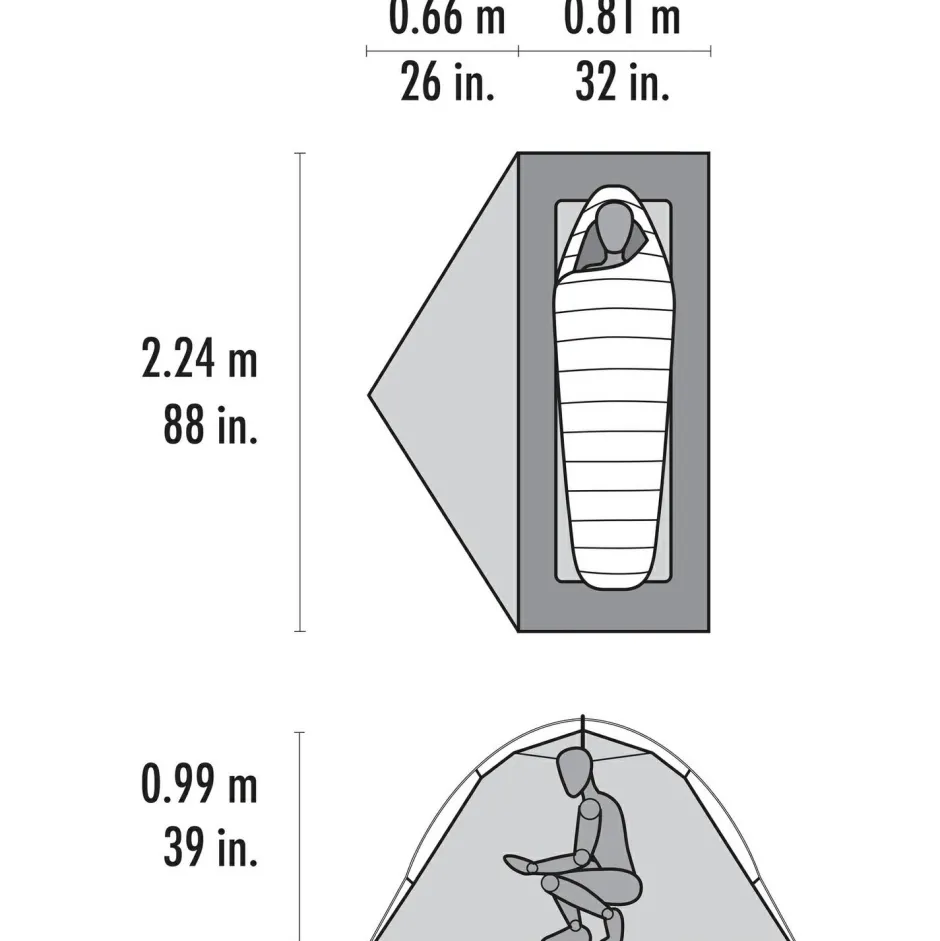 MSR - Hubba Hubba HD - 1-Personen Zelt