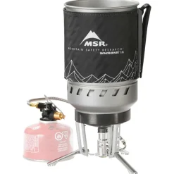 MSR Trekkingausrüstung|Outdoor-Küche-- WindBurner Duo System - Gaskocher Black