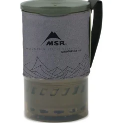 MSR Trekkingausrüstung|Outdoor-Küche-- WindBurner Personal Accessory Pot - Topf Grey
