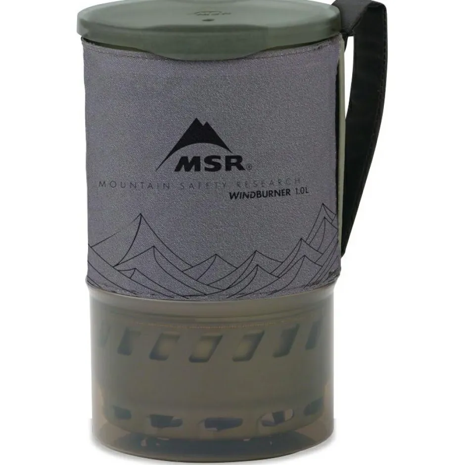MSR Trekkingausrüstung|Outdoor-Küche-- WindBurner Personal Accessory Pot - Topf Grey