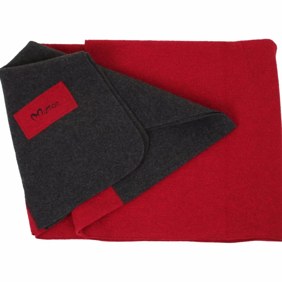 Mufflon Accessoires|Alltagsbekleidung-- Blanket Logo - Decke