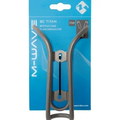 M-Wave Fahrradzubehör|Flaschen & Halter-- BC Titan - Flaschenhalter Silver
