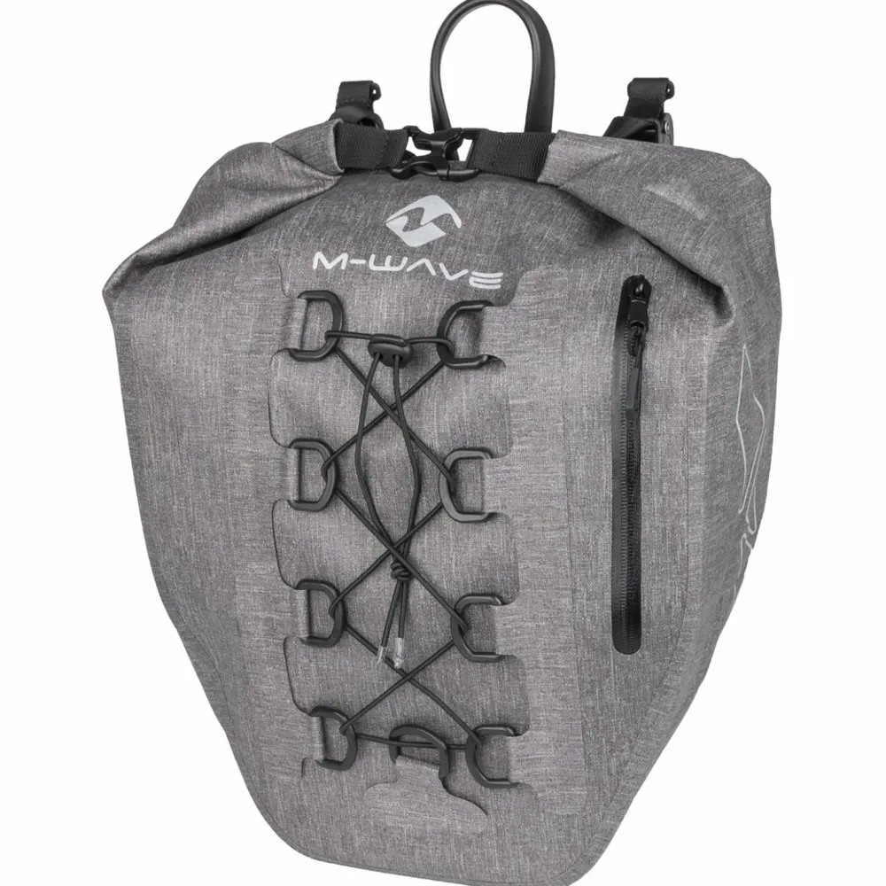 M-Wave - Suburban Carry - Gepäckträgertasche Grey Hot