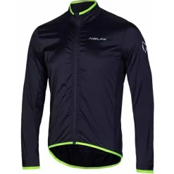 Nalini - Bas Briza Jacket - Fahrradjacke Nero / Giallo Fluo
