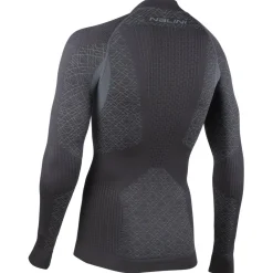 Nalini Fahrradbekleidung|Unterwäsche-- Seamless Tech L/S - Kunstfaserunterwäsche Dark / Grey