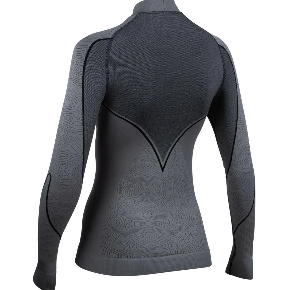 Nalini Fahrradbekleidung|Unterwäsche-- Women's Tech L/S - Kunstfaserunterwäsche Grey