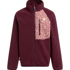 Namuk Trekkingbekleidung|Alltagsbekleidung-- Kid's Avan Bio-Fleecejacke Senso - Fleecejacke Mulberry / Dark Rose