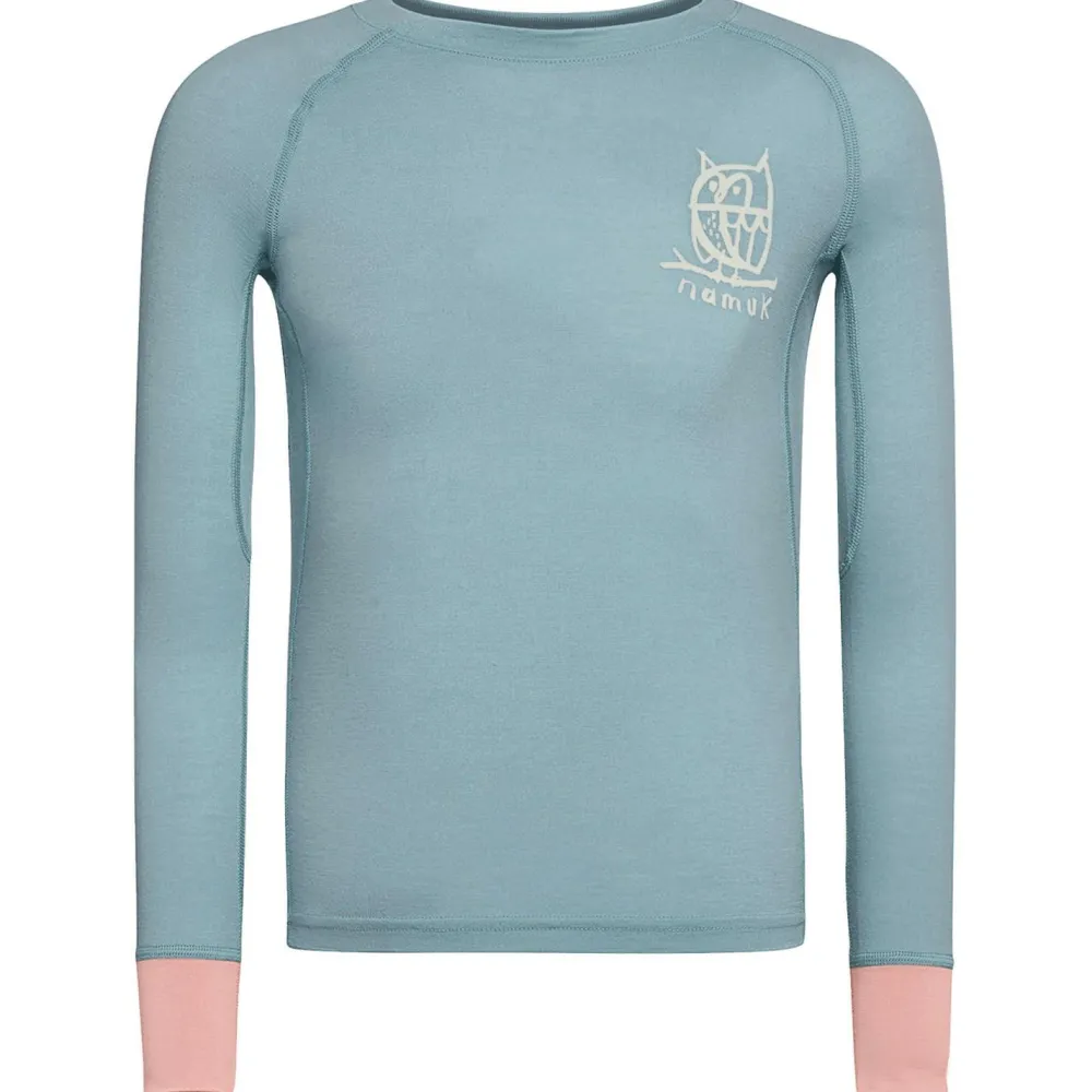 - Kid's Uil Merino Longsleeve - Merinounterwäsche < Namuk Hot