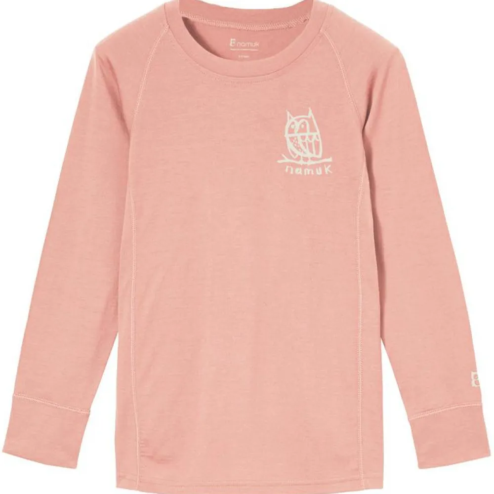 - Kid's Uil Merino Longsleeve - Merinounterwäsche < Namuk Hot