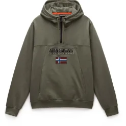 Napapijri - Burgee Half Zip Hoodie 2.0 - Hoodie Clearance