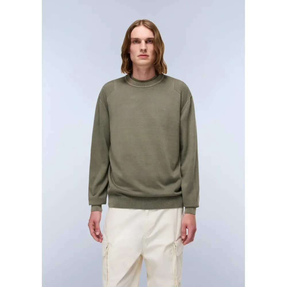 Napapijri - D-Aren Crew - Pullover Tea Leaf Sale