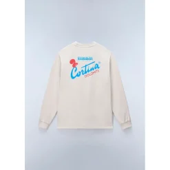 Napapijri Shirts, Hemden & Longsleeves|Alltagsbekleidung-- S-Fiemme L/S - Longsleeve Beige Dimity