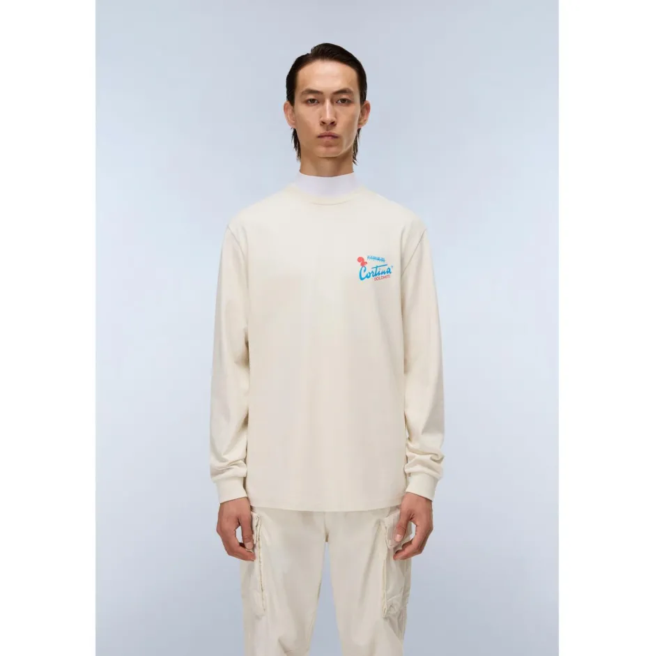 Napapijri Shirts, Hemden & Longsleeves|Alltagsbekleidung-- S-Fiemme L/S - Longsleeve Beige Dimity