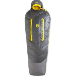 Nemo Trekkingausrüstung|Daunenschlafsäcke-- Sonic 0 - Daunenschlafsack Goodnight Grey / Goldfinch