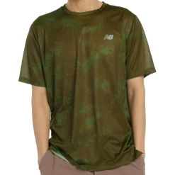 New Balance Fitnessbekleidung|Laufbekleidung-- Athletics Printed T-Shirt - Laufshirt
