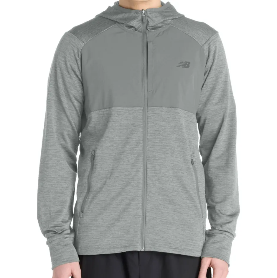 New Balance - Heat Grid Hooded Fu Zip - Zip-Hoodie