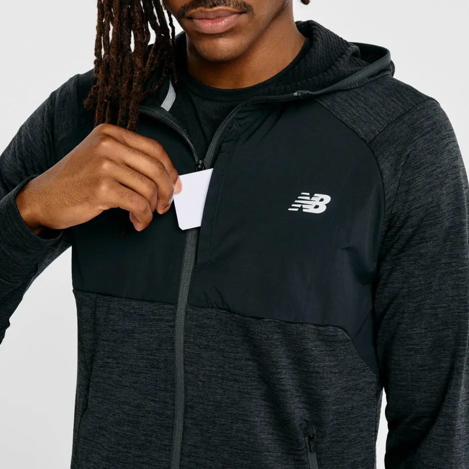 New Balance - Heat Grid Hooded Fu Zip - Zip-Hoodie