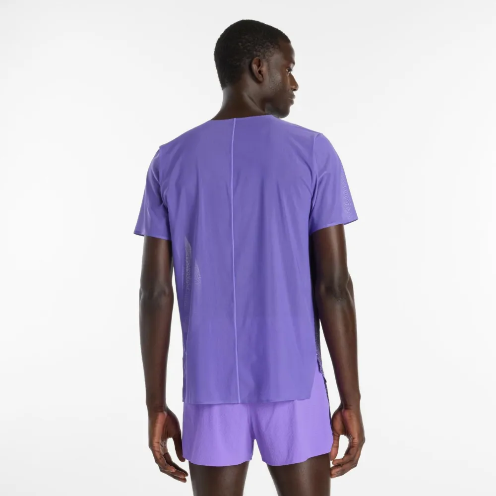 - Race Day Utra ight Printed T-hirt - aufhirt < New Balance