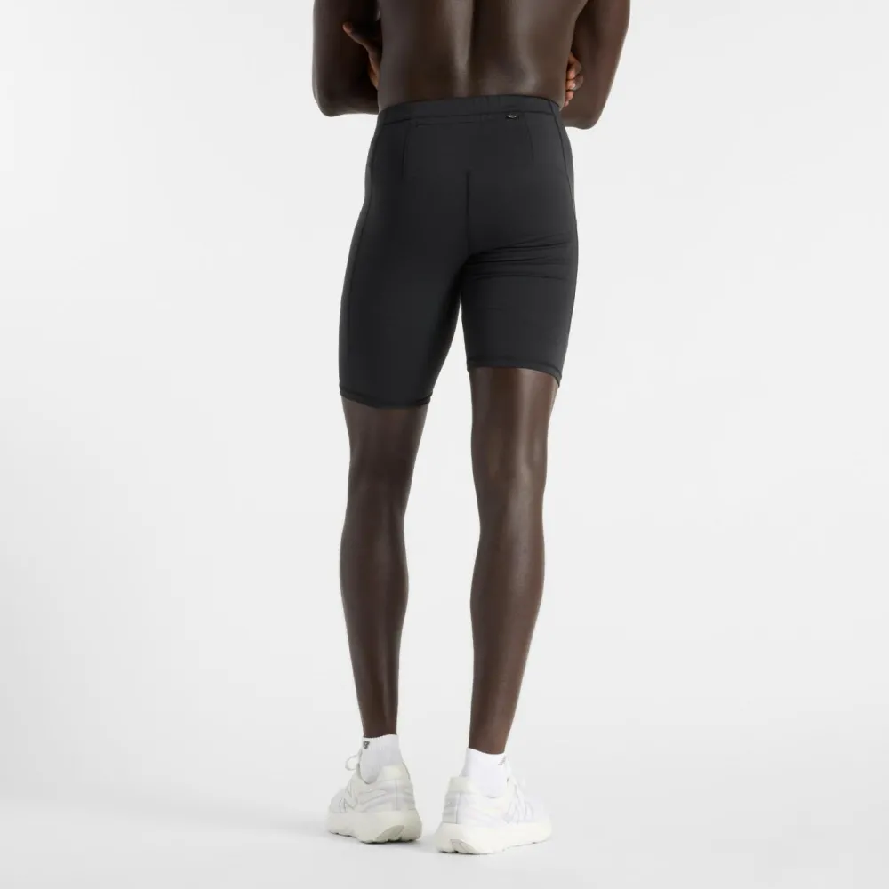 New Balance - RC Pocket Half Tight 9'' - Lauftights Black Hot
