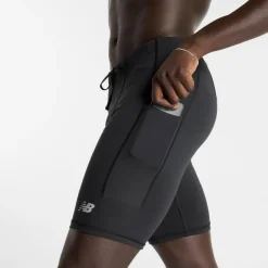 New Balance - RC Pocket Half Tight 9'' - Lauftights Black Hot