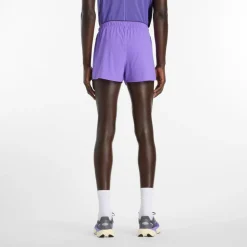 New Balance - RC Ultra Light Printed Short 3'' - Laufshorts Electric Purple Online