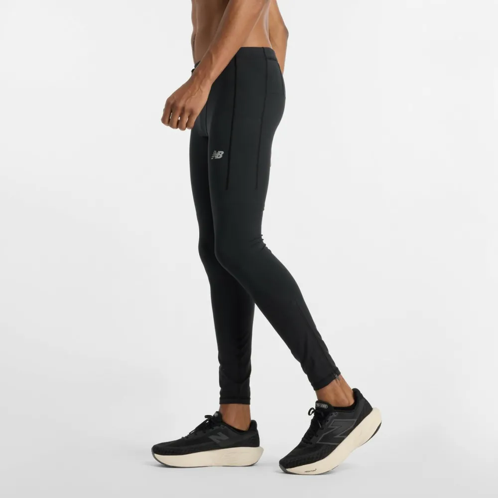 New Balance - Sleek Pocket Tight - Lauftights Black Online