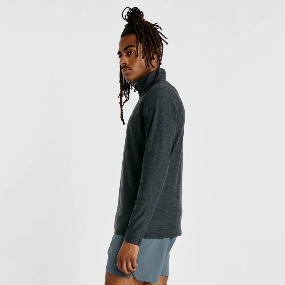 New Balance - Space Dye 1/4 Zip - Kunstfaserpullover Discount