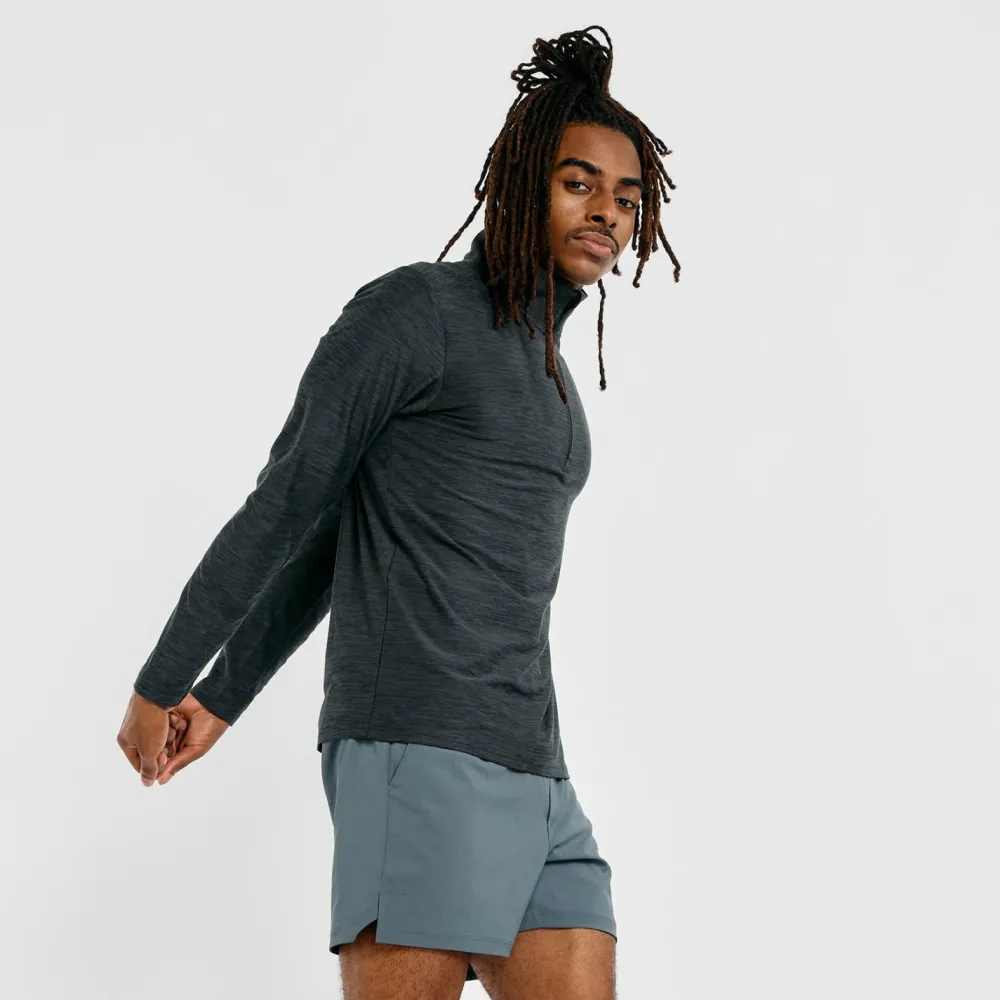 New Balance - Space Dye 1/4 Zip - Kunstfaserpullover Discount