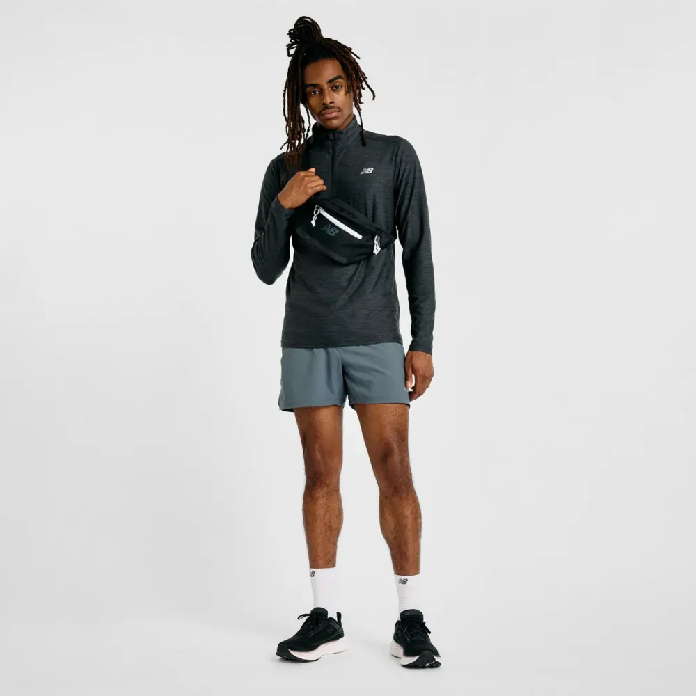New Balance - Space Dye 1/4 Zip - Kunstfaserpullover Discount